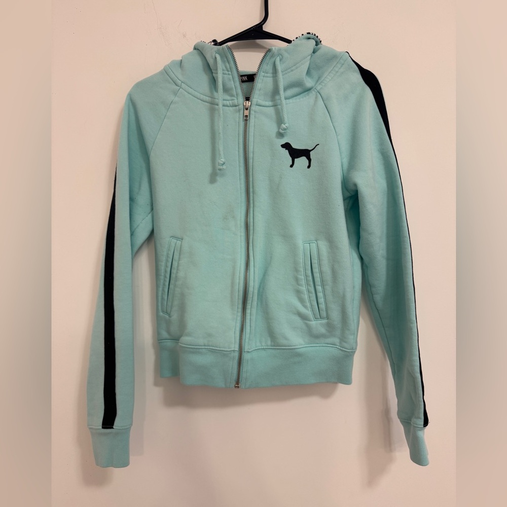 PINK Victoria's Secret Blue Hoodie